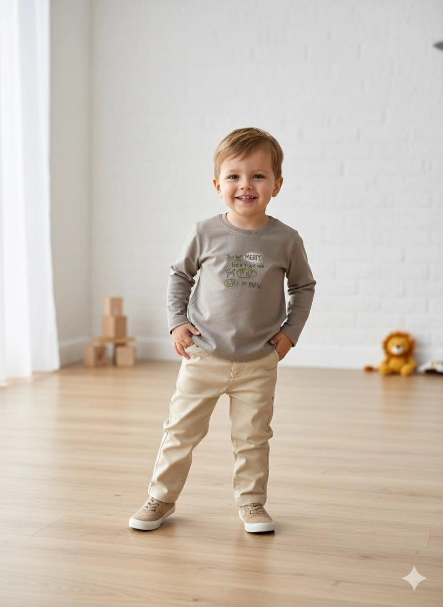 Nk 1-4 Tiny Badi Stone Pantolon 2Li Takım
