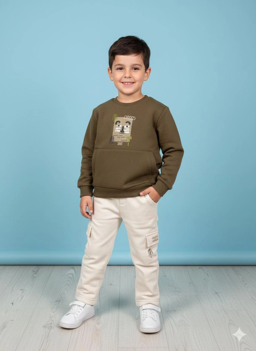 Nk 1-4 Yaş Wild Sweat Pantolon 2Li Takım