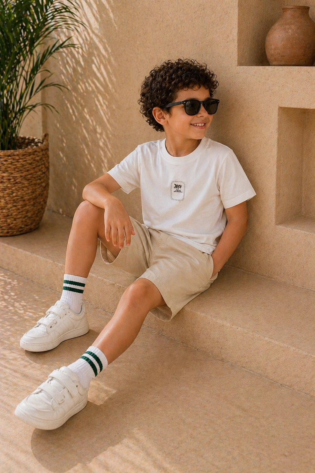 NK 4-8 Summer Palm  T-Shırt