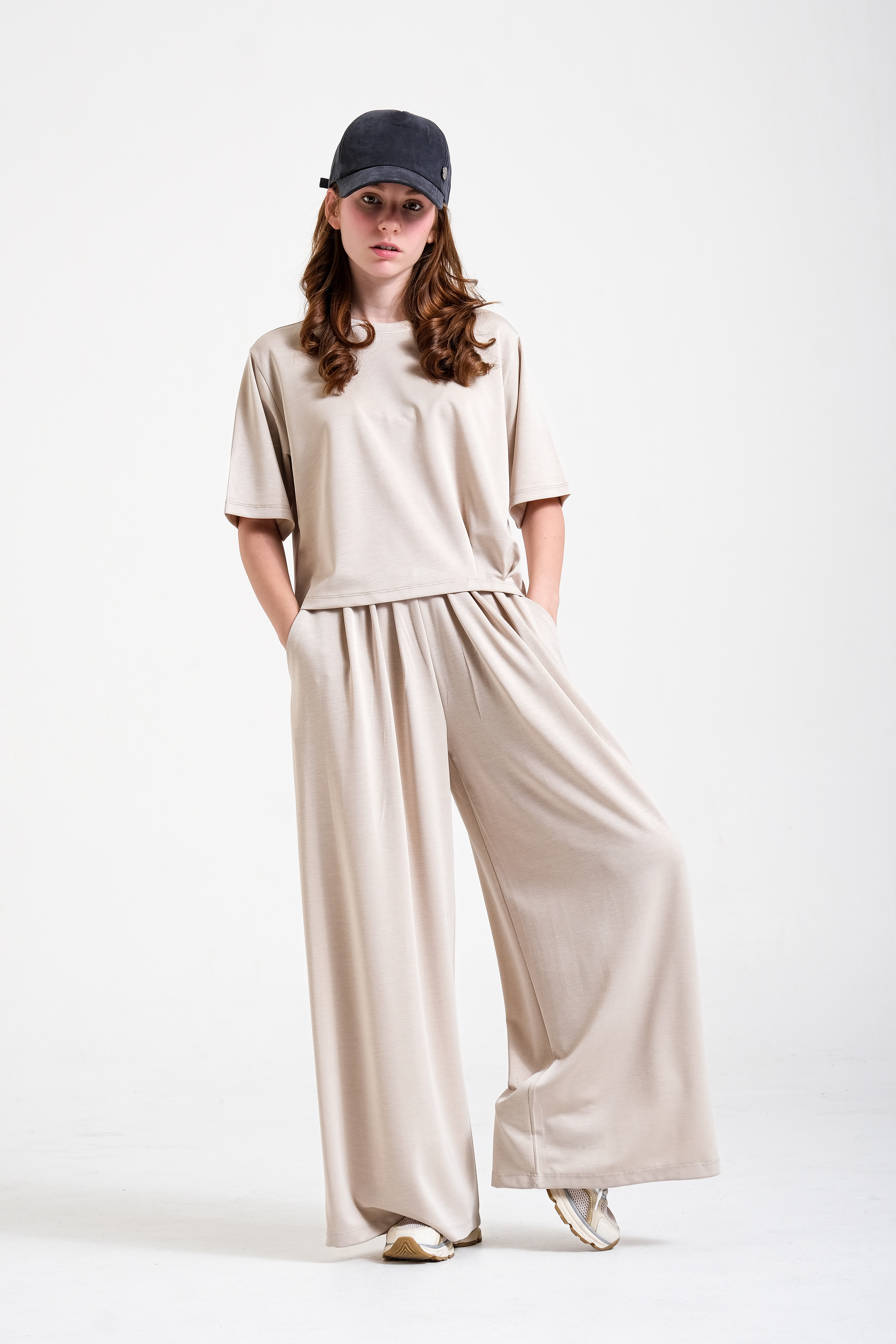 8-15 Modal Tshirt Taş