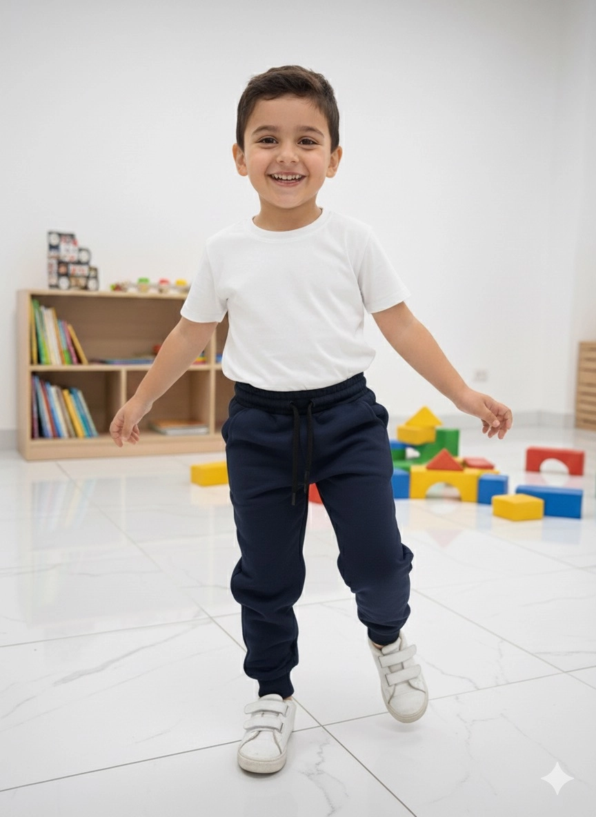 4-8 Yaş Eşofman Altı Lacivert