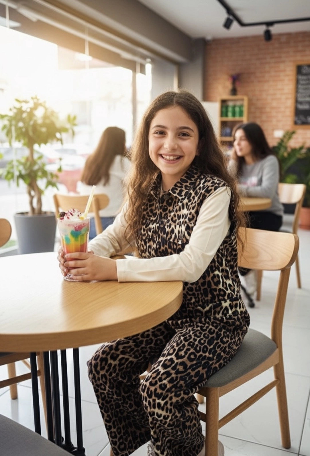 9-14 Yaş Leopar 2Li Cotton Takım
