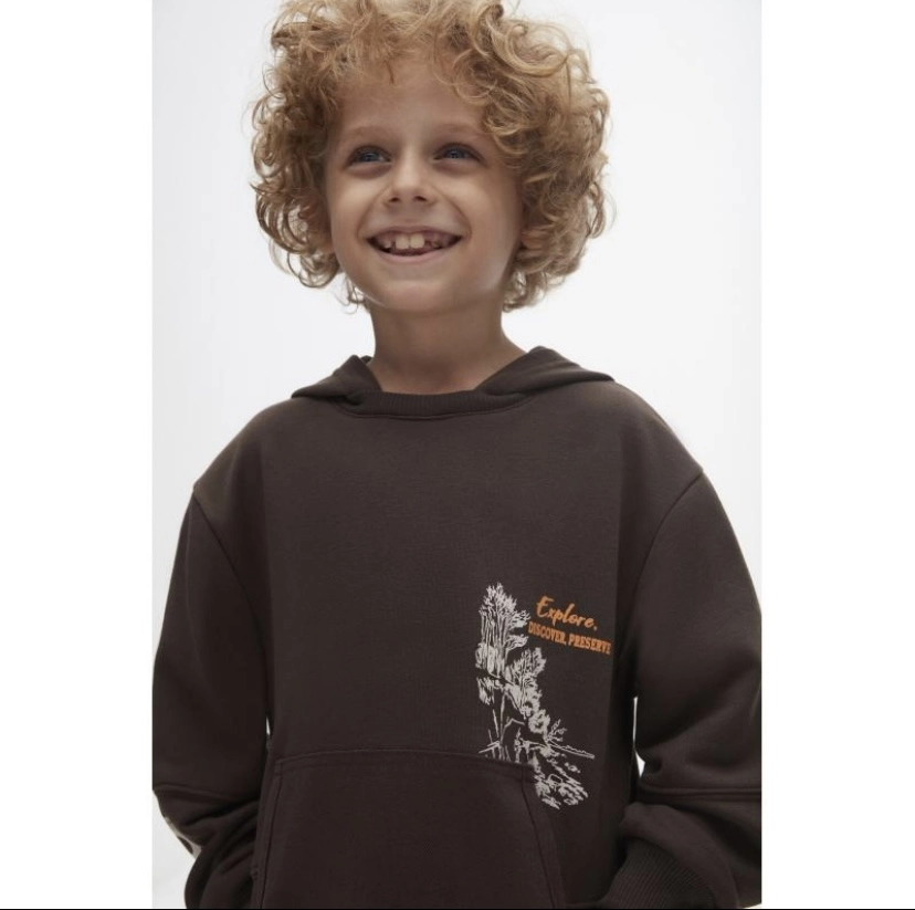 Nk 4-8 Yaş Explore Sweat Brown