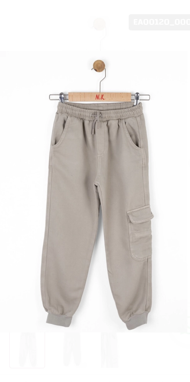 NK 8-14 Yaş Bolivya Pantolon Gri