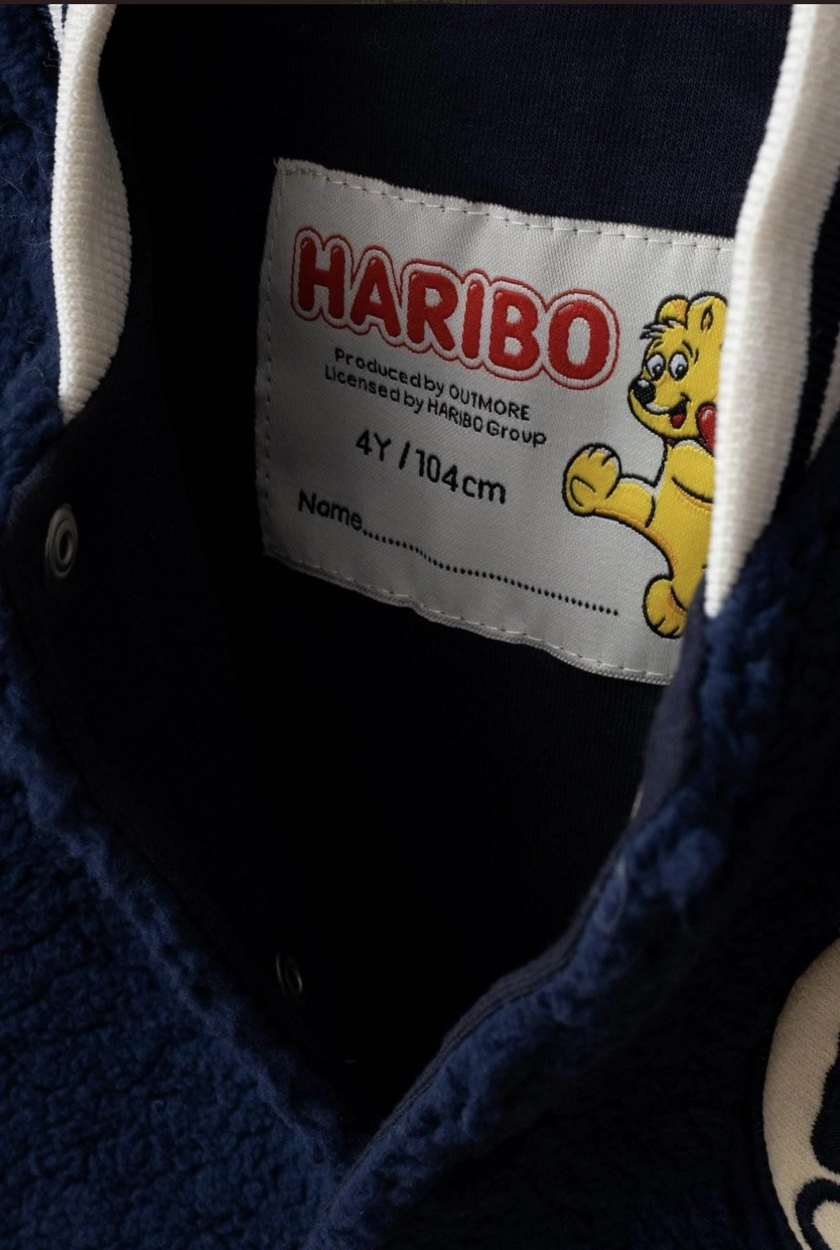 2-8 Yaş Haribo Boomber Kolej Ceket Lacivert
