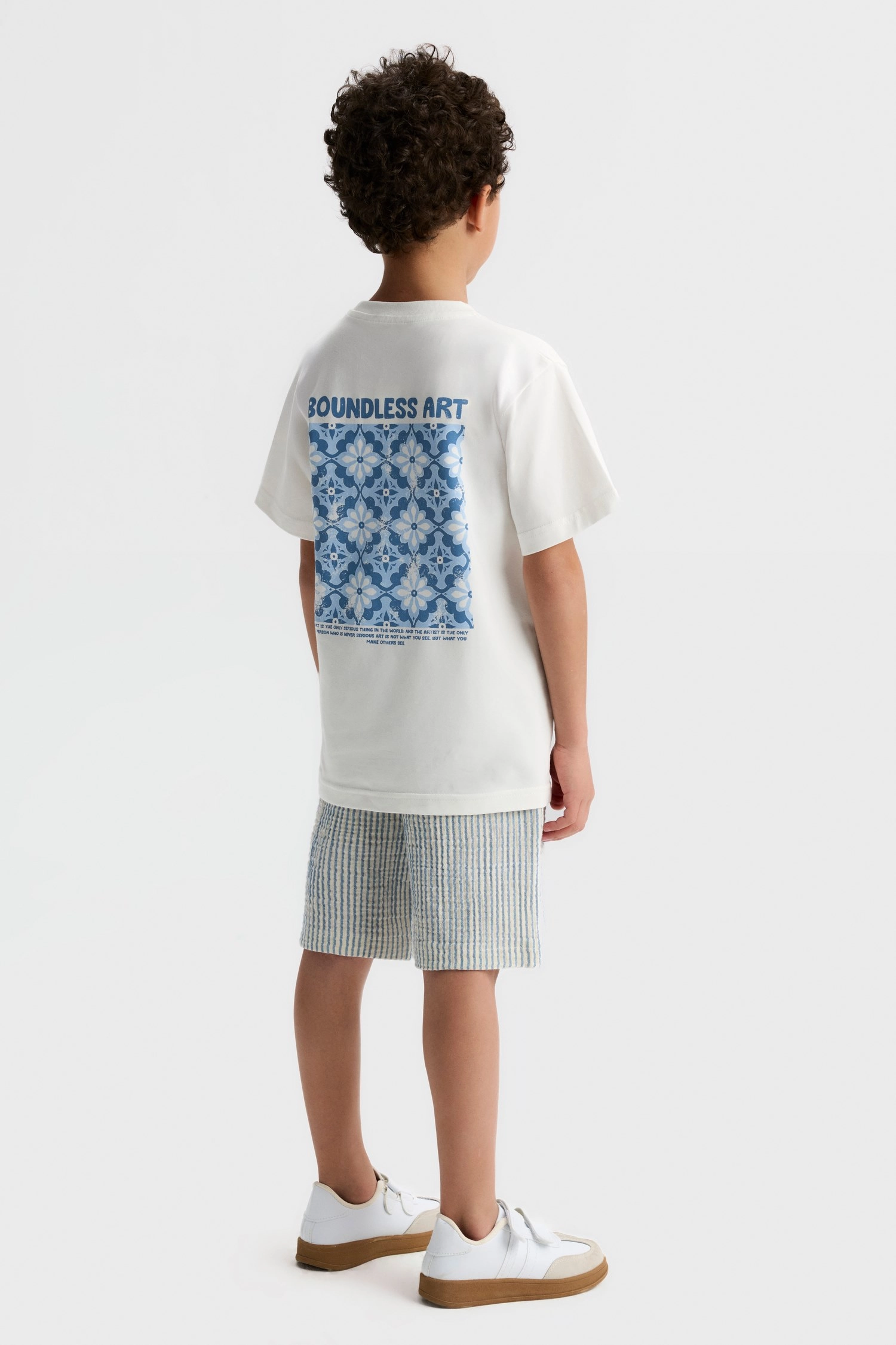 4-8 Boudless Tshirt Ekru