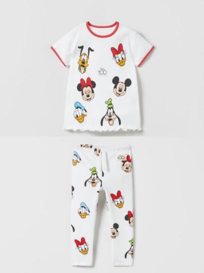 mickey mause beyaz fitilli taytlı takım
