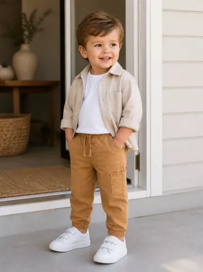 1-4 Tıny Pantolon Camel