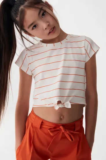 NK 8-14 Yaş Marıgold T-Shırt Orenge