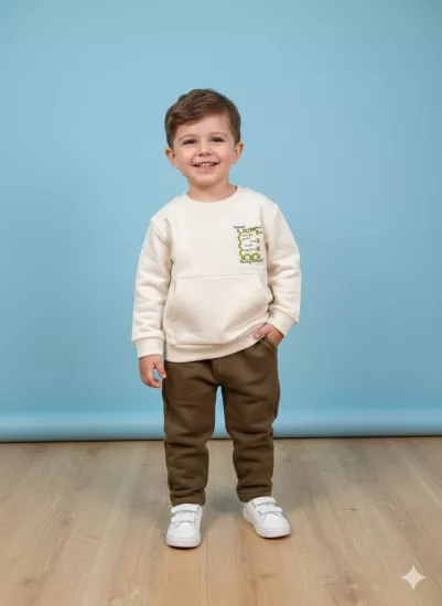 NK 1-4 Yaş Frıend Sweat  Pantolon 2Li Takım