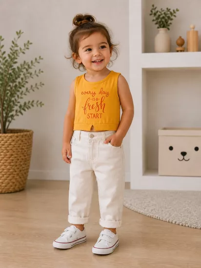 1-4 Güneş Tshirt Sarı