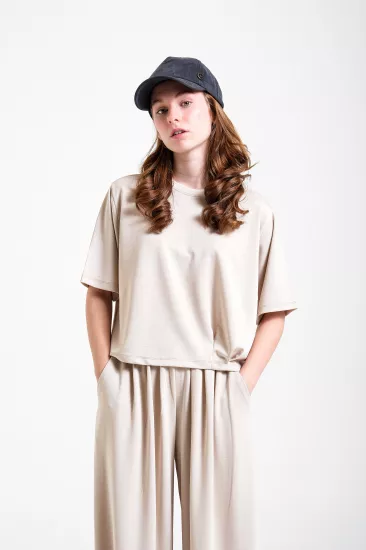 8-15 Modal Tshirt Taş