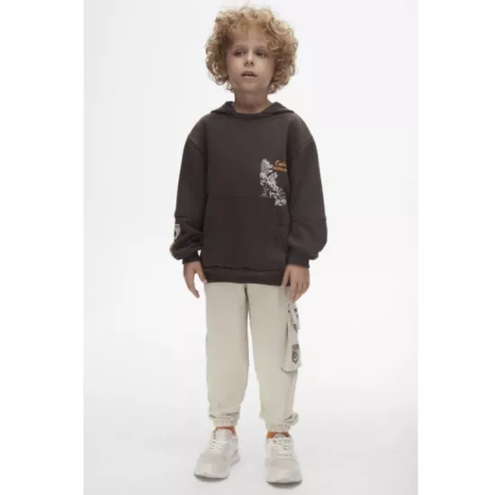 NK 4-8 Yaş Explore Sweat Brown