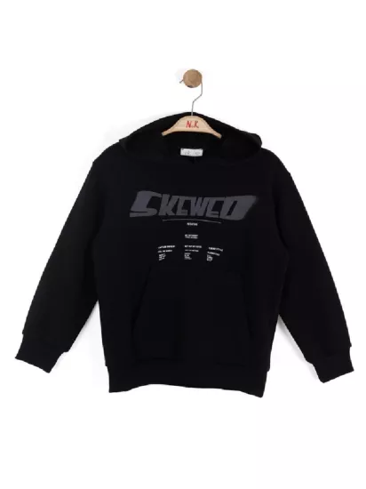 NK 8-14 Yaş Focus Sweat Siyah