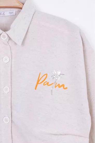 NK 8-14 Yaş Palm Gömlek