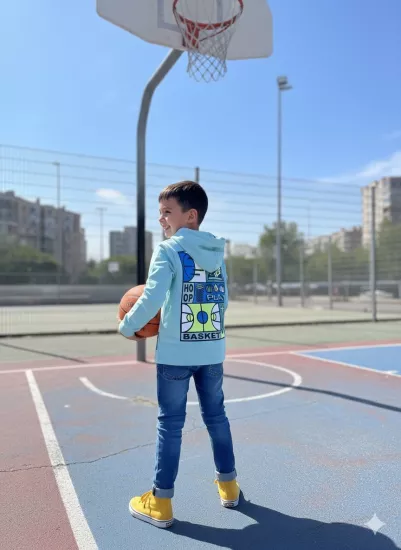 4-8 Yaş Sport Sweat Mint