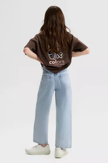 8-14 Laura T-shirt Brown