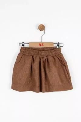 NK 1-4 Yaş Yesım Etek Camel