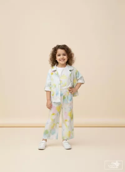 NK 1-4 Yaş Beach Alıce Ceket Alıce Pantolon 3Lü Takım