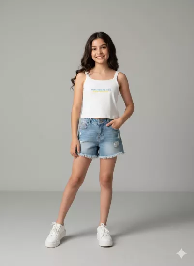 NK 8-14 Yaş Artemis Atlet Crop