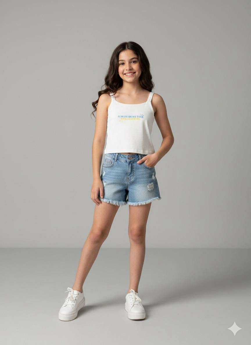 Nk 8-14 Yaş Artemis Atlet Crop